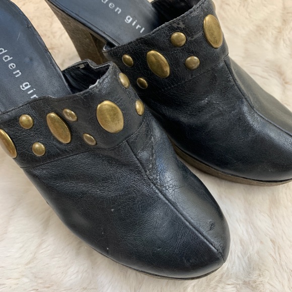 Madden Girl Steve Madden Jaanis studded clogs - Picture 3 of 7